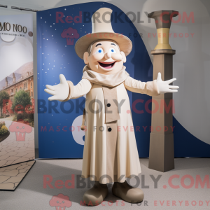 Mascottefiguur van een...
