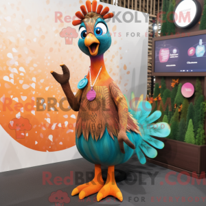 Mascottefiguur van een...