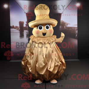Mascot character of a Gold...