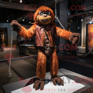 Mascot karakter van een...