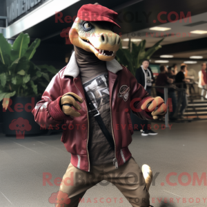 Mascot character of a...