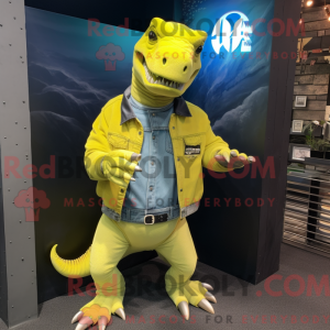 Mascot karakter van een...
