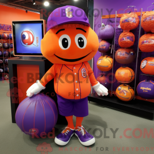 Mascot karakter van een...