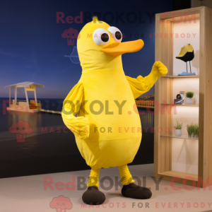 Personnage mascotte d un...