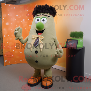 Mascottefiguur van een...