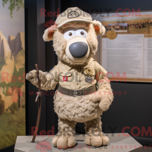 Personnage mascotte d un...