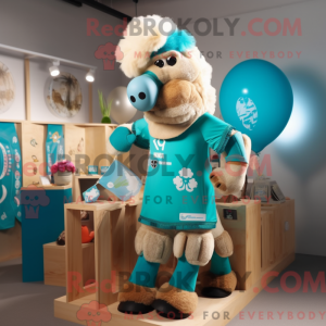 Mascot character of a...