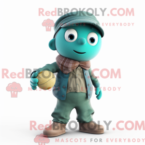 Postava maskota Teal...