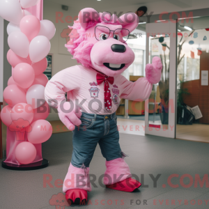 Personnage mascotte d un...