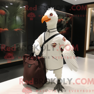 Mascottefiguur van een...