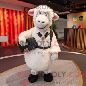 Personnage mascotte d un...
