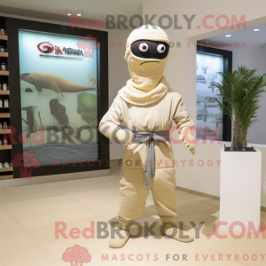 Mascottefiguur van een...