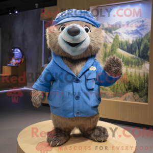 Mascot karakter van een...