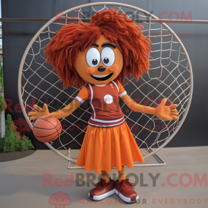 Mascot character of a Rust...