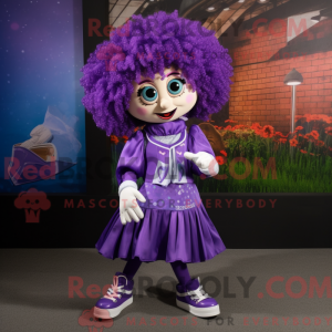 Postava maskota Purple...