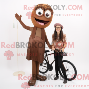 Mascottefiguur van een...