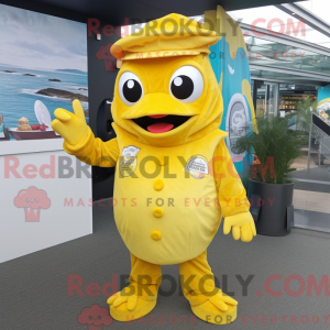 Mascot character of a...