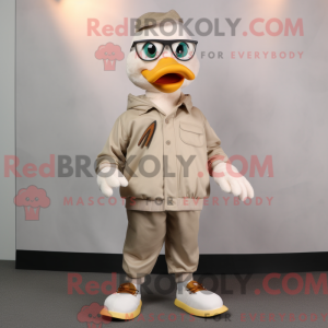 Mascot karakter van een...