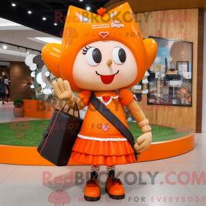 Mascot karakter van een...