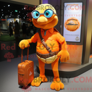 Maskot karakter af en...