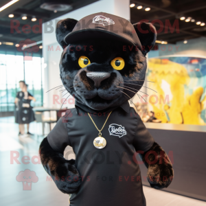 Black Leopard mascotte...