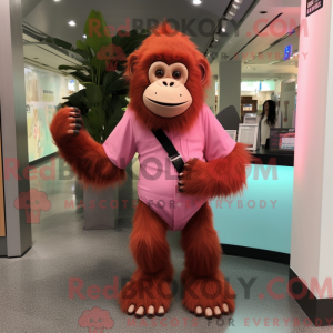 Mascot karakter van een...