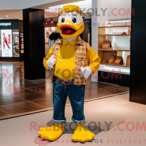 Personnage mascotte d un...