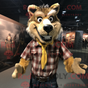 Mascot character of a Gold...