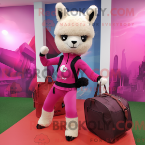 Personnage mascotte d un...