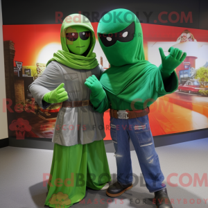 Postava maskota Green Gi...