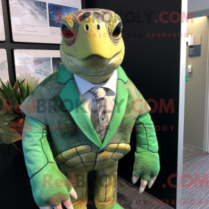 Mascottefiguur van een...