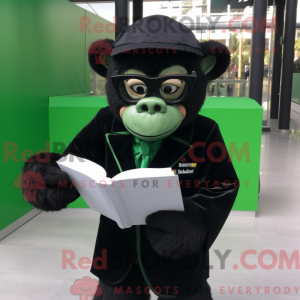Mascot character of a Green...