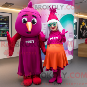 Mascottekarakter van een...