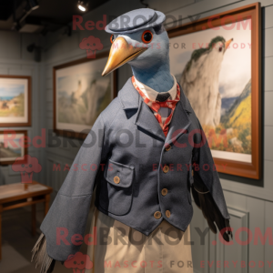 Maskotfigur af en Navy...