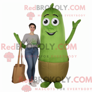 Mascot character of a Olive...