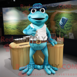 Personnage mascotte d une...