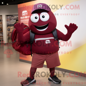 Mascot character of a...