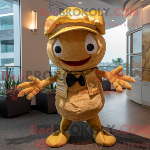 Mascot character of a Gold...