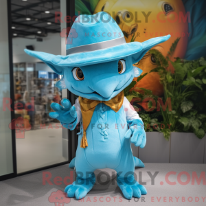 Personnage mascotte d un...