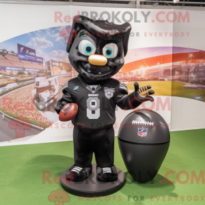 Mascot character of a Black...