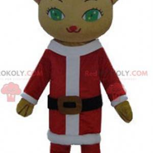 Teddybeermascotte in Santa Claus-outfit - Redbrokoly.com