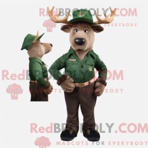 Mascot karakter van een...