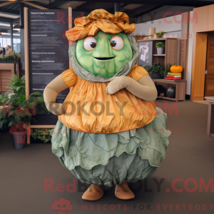 Mascot character of a Rust...