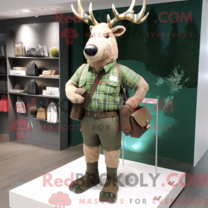 Mascot karakter van een...