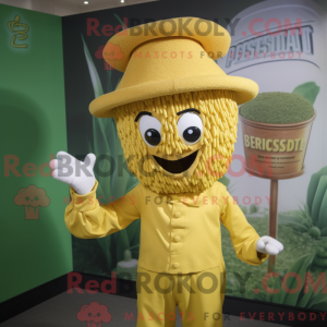 Personagem de máscara de...