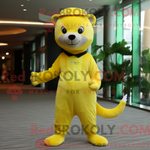 Mascot character of a Lemon...