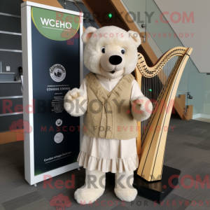 Mascot karakter van een...