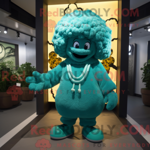 Mascot karakter van een...