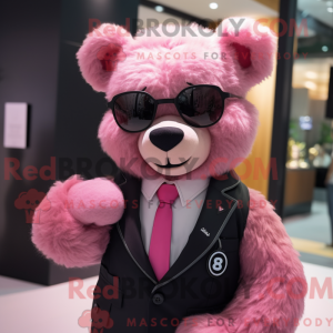 Personaje mascota de un oso...