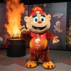 Personnage mascotte d un...